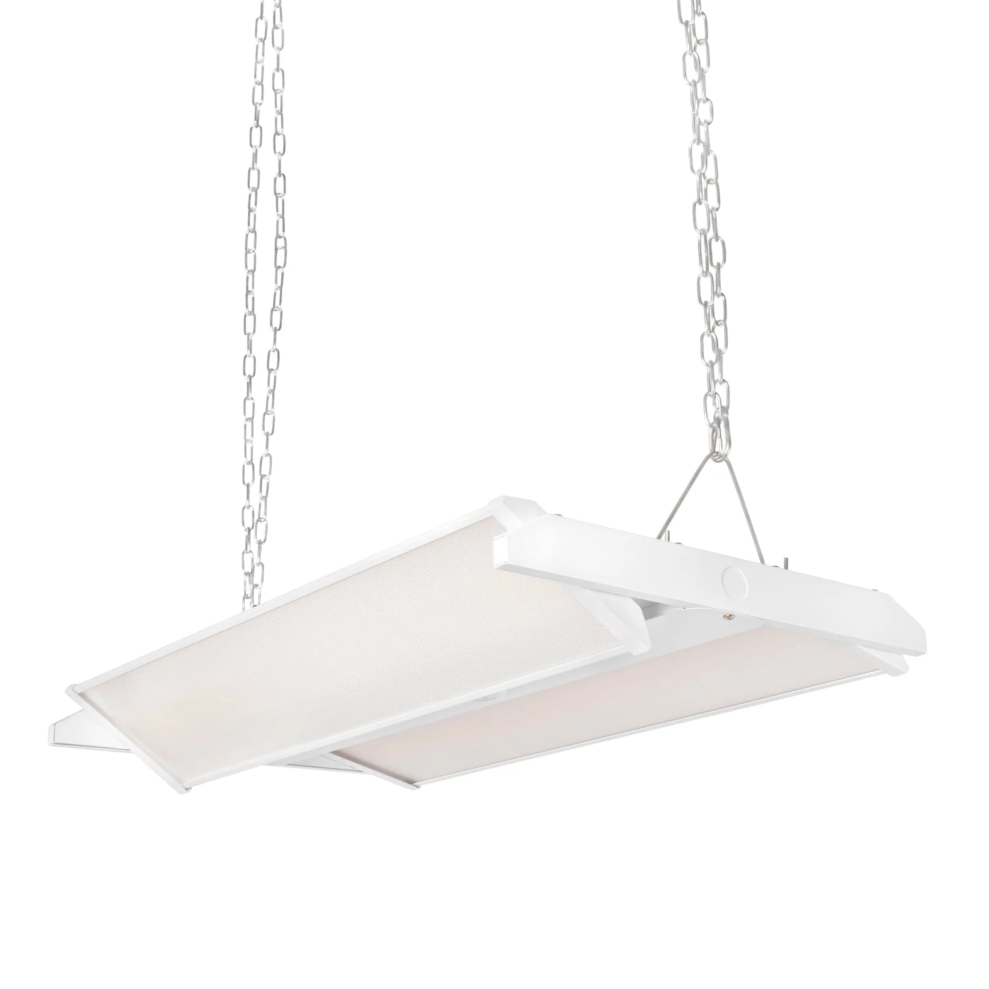 165W/130W/110W LED Linear High Bay with Chain Mount - 4K/5K CCT - 120-277VAC