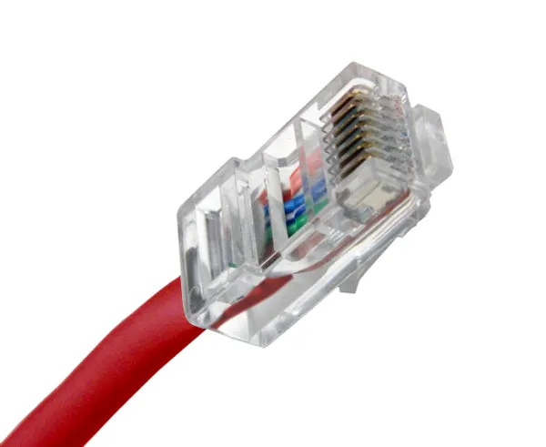 CAT5E Ethernet Patch Cable, Non-Booted, RJ45 - RJ45, 15ft