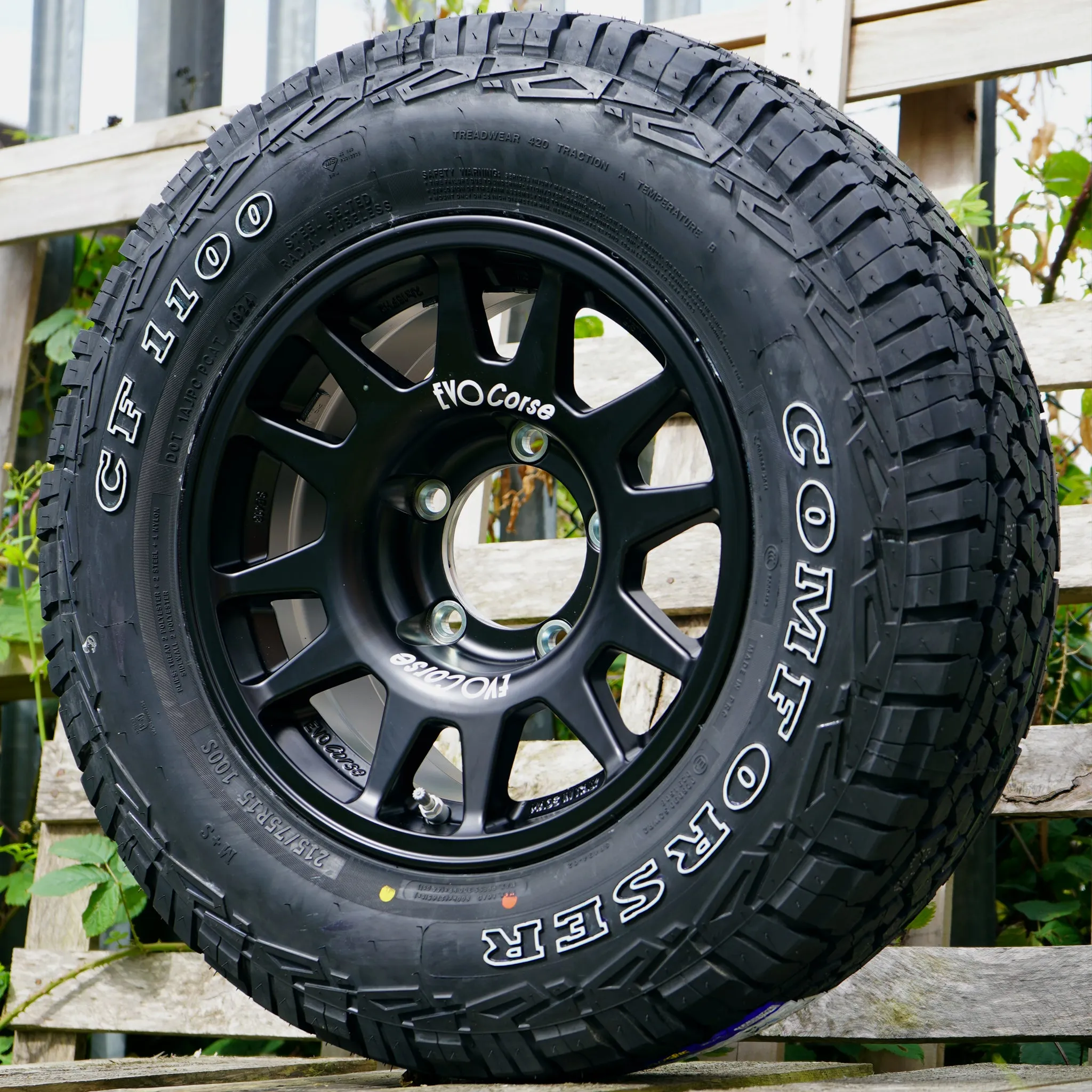 EVO Corse DakarZero Wheel & Tyre Package for Suzuki Jimny (2018 ) - 15x7.0J 0