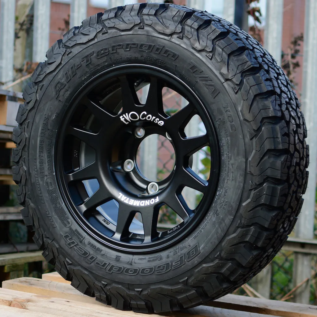 EVO Corse DakarZero Wheel & Tyre Package for Suzuki Jimny (2018 ) - 15x7.0J-25