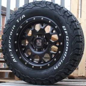 XTREME-J XJ04 17" Wheel & Tyre Package for Ford Ranger (2012 )